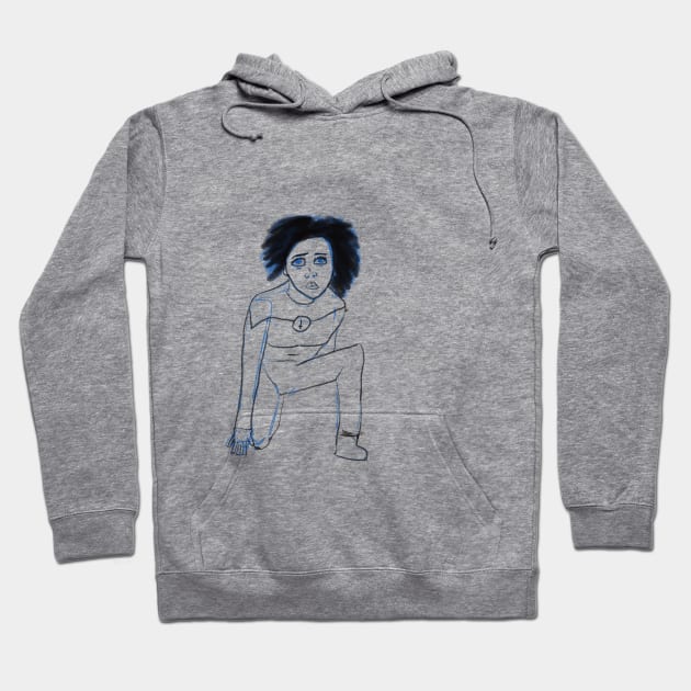 Monica Rambeau (line art) Hoodie by mattmall